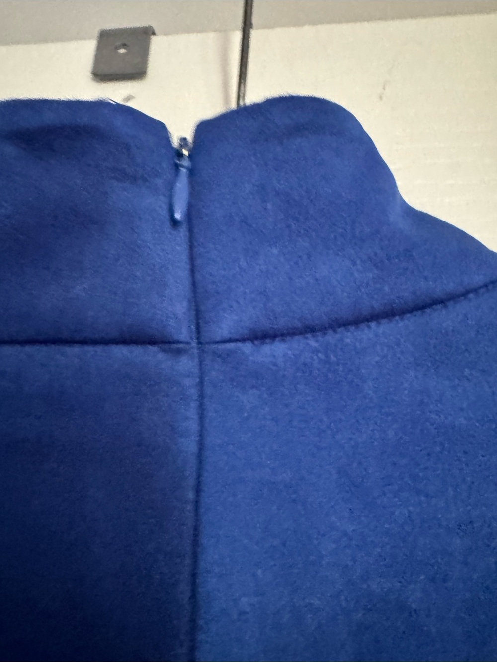 Zara Royal Blue Embroidered Turtleneck Sweater - Picture 7 of 8